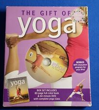 The Gift of Yoga Box Set 80 pg Libro a Todo Color DVD Clase Completa segunda mano  Embacar hacia Argentina