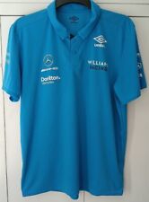 Camisa polo Umbro Williams F1 Team tamanho XL adultos 44" peito comprar usado  Enviando para Brazil