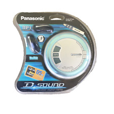 Leitor de CD/MP3 portátil Panasonic nunca usado com som D - Azul prata, usado comprar usado  Enviando para Brazil