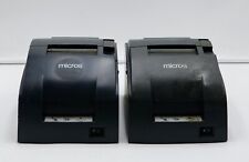 Lote de (2) Impressora Térmica de Recibos Epson TM-U220B M188B Rede Ethernet comprar usado  Enviando para Brazil