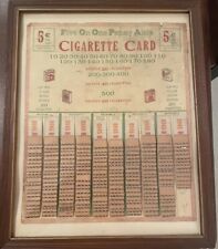 Tobacco pull card for sale  Advance