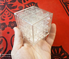 Cube maze 3d. Brinquedo quebra-cabeça vintage. Feito na URSS. comprar usado  Enviando para Brazil