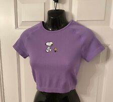 Snoopy logo purple for sale  LIVINGSTON