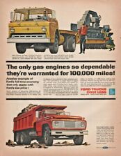 1962 Ford C-Series Tilt Cabs Tandem Model Dump Trucks - Vintage Ad for sale  Kingsport