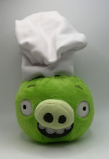 Peluche de cerdo de chef con accesorios para cerdos Angry Birds | 2012 6" Commonwealth segunda mano  Embacar hacia Argentina