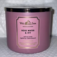 Bath And Body Works Rose Water & Bluszcz Świeca 3 knotowa  na sprzedaż  Wysyłka do Poland