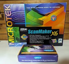 MICROTEK SCANMAKER X6 - Color Document Flatbed Scanner w Lightlid 35 Excellent  for sale  Shipping to South Africa
