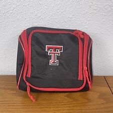 Texas Tech University Hanging Cosmetic Toiletry Bag Travel Organizer Black & Red til salgs  Frakt til Norway