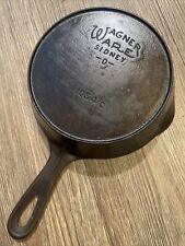 VTG Wagner Ware 1054 C #4 Cast Iron Skillet Pan with Outset Heat Ring USA! for sale  Shipping to South Africa