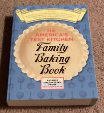 SIGNED The America’s Test Kitchen Family Baking Book Autographed Cookbook RARE for sale  Shipping to South Africa