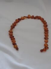 Vintage amber necklace for sale  CUMNOCK