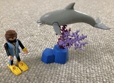 Playmobil dolphin diver for sale  NORWICH