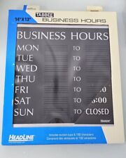 Business hours sign for sale  Shipping to Ireland