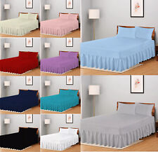 Fitted valance sheet for sale  Shipping to Ireland
