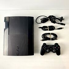 Sony Playstation 3 PS3 Super Slim 500GB Console + Controller - Tested & Working na sprzedaż  Wysyłka do Poland