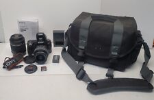 Sony Alpha SLT-A55V 16MP Digital SLT DSLR Camera with 2x Lens, Battery, Charger for sale  Shipping to South Africa