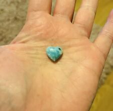 Blue larimar heart for sale  RAMSGATE