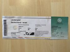 Ticket deutschland israel gebraucht kaufen  Naumburg