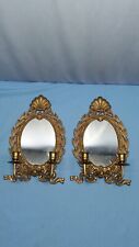 Ornate pair brass for sale  Shipping to Ireland