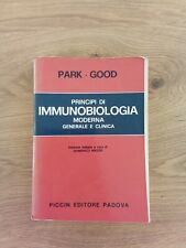 Principi immunobiologia modern usato  Lucera