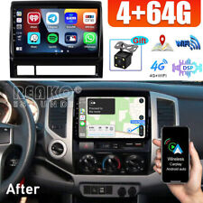 Rádio estéreo automotivo 4+64G Android Apple Carplay GPS para Toyota Tacoma 2005-13 comprar usado  Enviando para Brazil