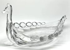 Duncan & Miller Viking Boat 1930 Glass Bowl Vessel for sale  Shipping to South Africa