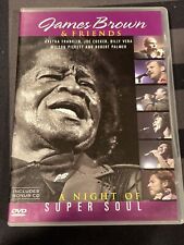 DVD James Brown & Friends - James Brown And Friends: A Night Of Super Soul comprar usado  Enviando para Brazil