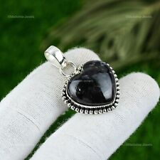 Natural Mystic Merlinite Gemstone Jewelry 925 Sterling Silver Pendant For Girls for sale  Shipping to South Africa