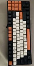 Havit Keyboard Mechanical Gaming KB487L PBT Keycaps Orange Black White for sale  Shipping to South Africa