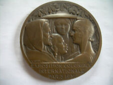 Medaille bronze exposition d'occasion  Vittel