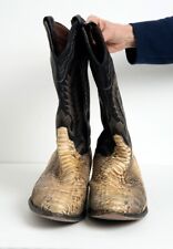 mens snakeskin boots for sale  DORKING