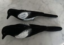 Two decoy magpies for sale  CAMBRIDGE