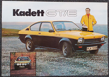 Opel kadett coupe for sale  PRESTON