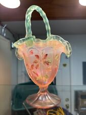 Fenton pink opalescent for sale  Shipping to Ireland