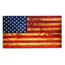 Paleta de madera bandera americana clásica bandera americana sala de estar decoración de pared segunda mano  Embacar hacia Argentina