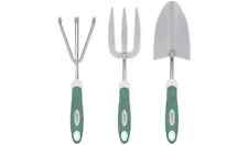 Garden Hand Tool Set 3 Piece Fork Trowel Cultivator Outdoor Tool for sale  Shipping to South Africa