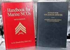 Manual de Marine Nco's, 5th Edição & Ética Para O Oficial Junior Militar, usado comprar usado  Enviando para Brazil