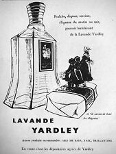 Publicité lavande yardley d'occasion  Compiègne