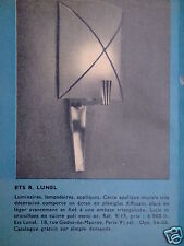 Advertising 1955 lunel d'occasion  Expédié en Belgium