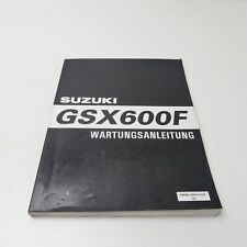 suzuki gsx 600 f handbuch gebraucht kaufen  Kreuztal