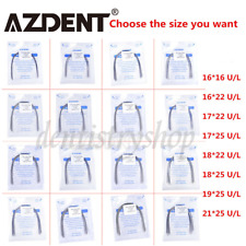 Used, AZDENT Dental Orthodontic Rectangular Arch Wires Stainless Steel Natural Form for sale  Shipping to South Africa