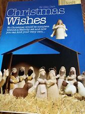 knitted nativity for sale  ABERGELE