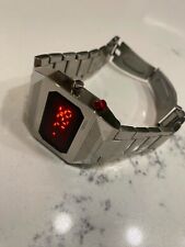 YEMA LED KAVINSKY SILVER LIMITED EDITION WATCH ONLY 3333 MADE., used for sale  Shipping to South Africa