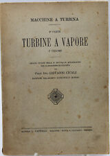 Libro turbine vapore usato  Sarzana