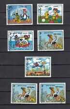 Rumunia  1989 Romanian Cartoons - Bajki 7v  used, używany na sprzedaż  PL