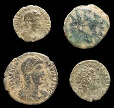 Período romano, varios emperadores - lote de 4 monedas. segunda mano  Embacar hacia Argentina