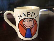 Used, Happy Mug make Someone Smile With happiness person cheerful for sale  BASINGSTOKE