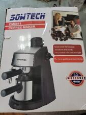 Sowtech Espresso & Cappuccino Machine, Steam Milk Frother 3.5 Bar, 4 Cup for sale  Shipping to South Africa