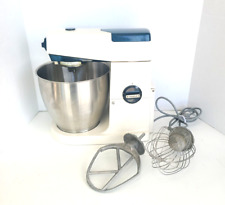 Vtg Kenwood Major Stand Mixer Model A717 LARGE White and Blue Unique NICE for sale  Shipping to South Africa