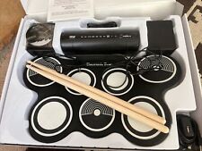 Pyle Electronic Roll Up MIDI Drum Kit W/ 9 Electric Drum Pads Foot Pedals Stick for sale  Shipping to South Africa